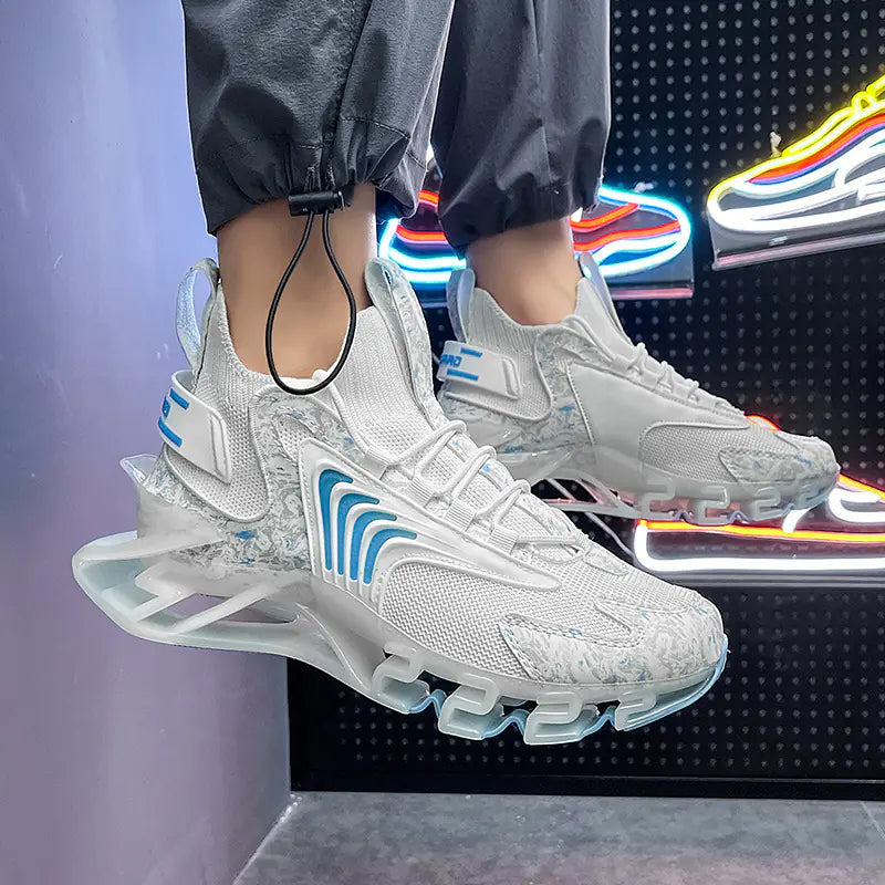 Men's Autumn Air Cushion Breathable Running Shoes