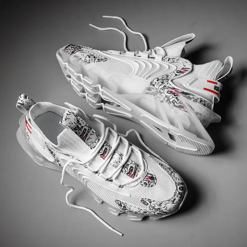 Men's Autumn Air Cushion Breathable Running Shoes